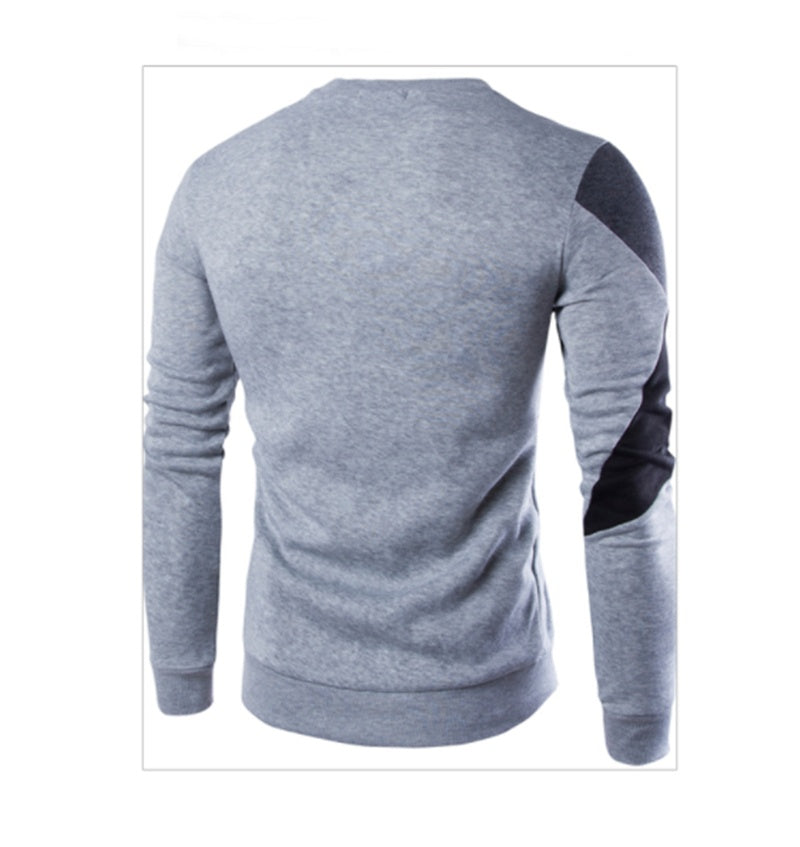 Men's Slim Fit Cotton Knit Sweater – Classic O-Neck, Modern Comfort