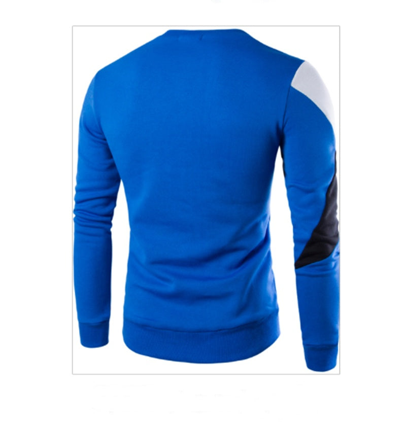 Men's Slim Fit Cotton Knit Sweater – Classic O-Neck, Modern Comfort