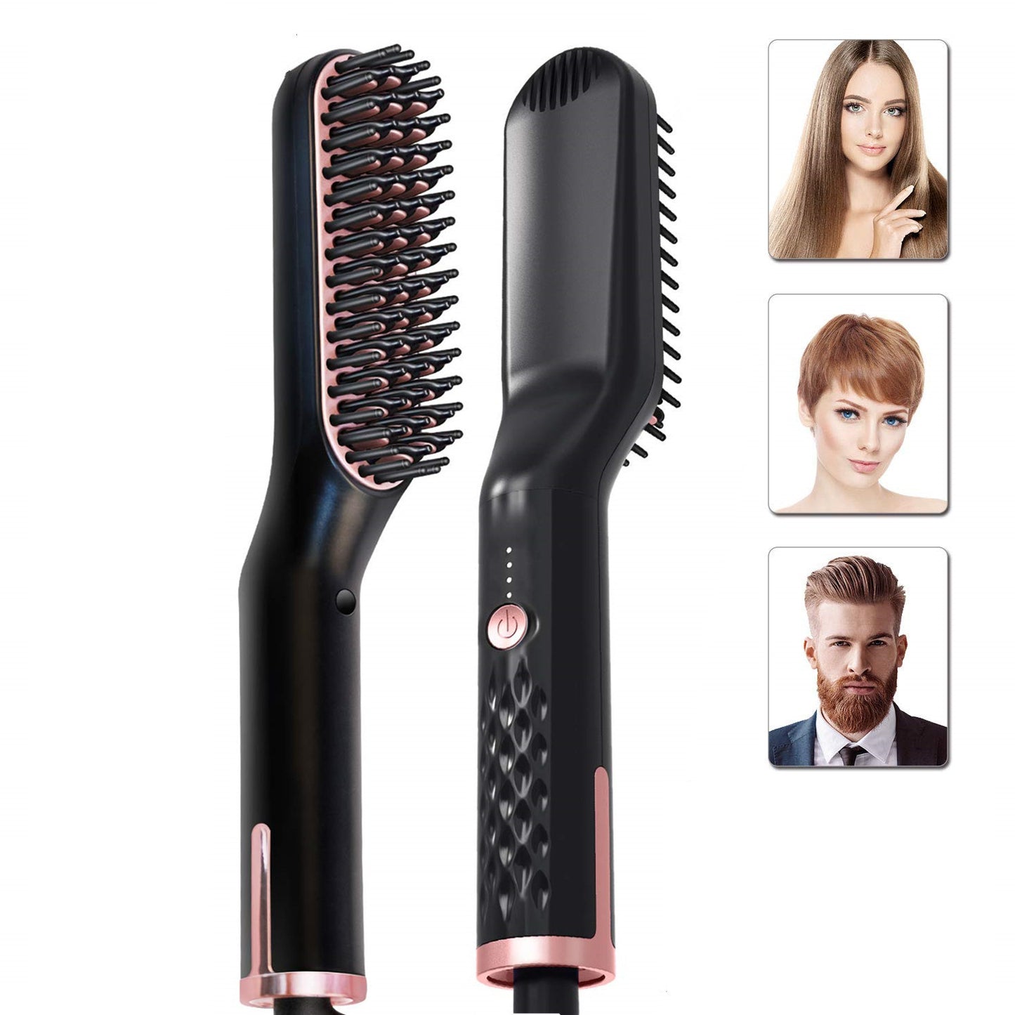 3-in-1 Hair Straightening Brush