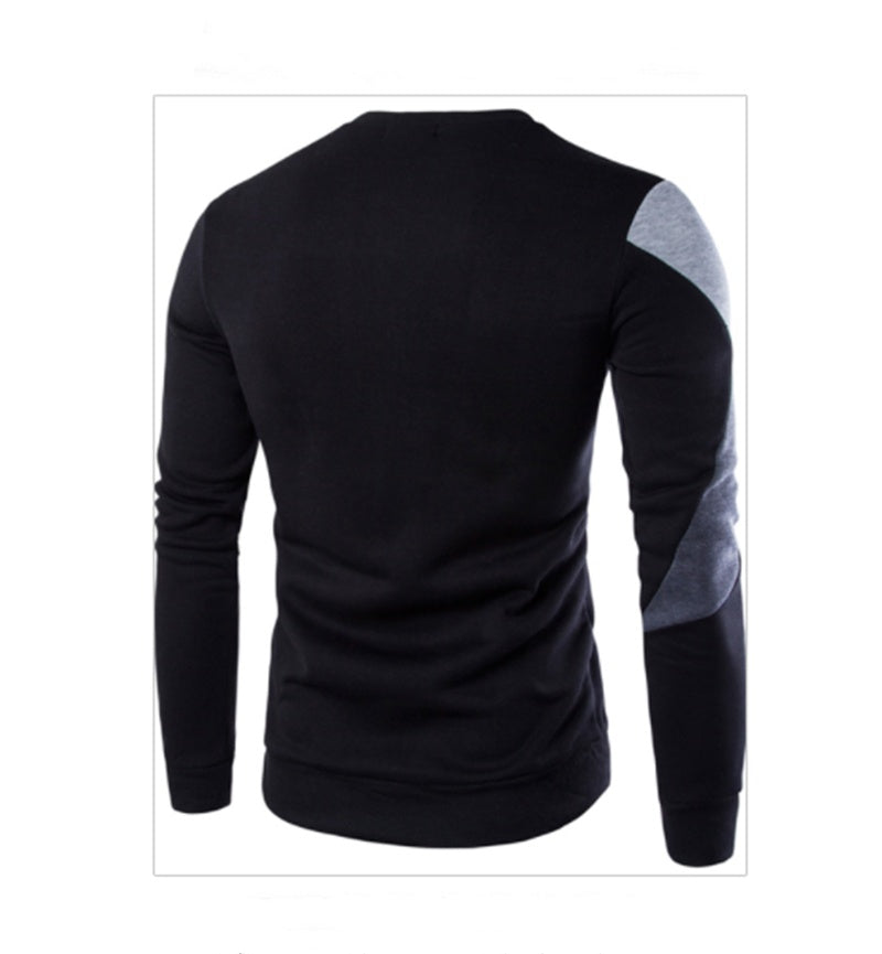 Men's Slim Fit Cotton Knit Sweater – Classic O-Neck, Modern Comfort