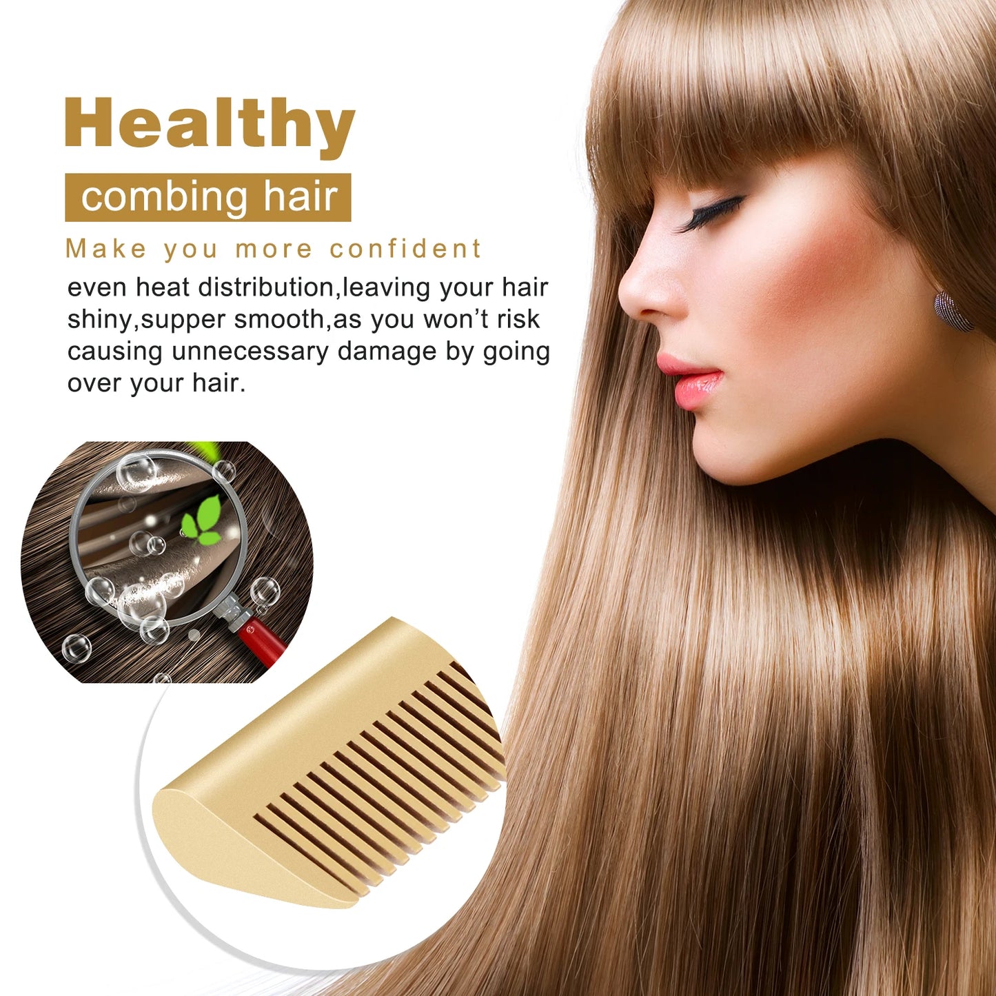 2 in 1  Electric Hair Comb