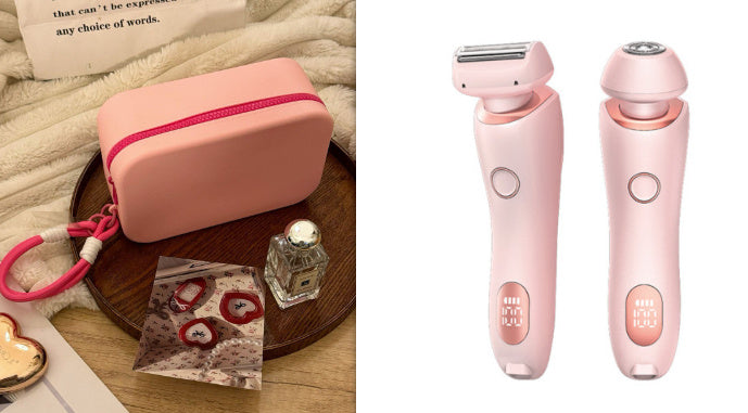 pink women body shaver - B Orientis